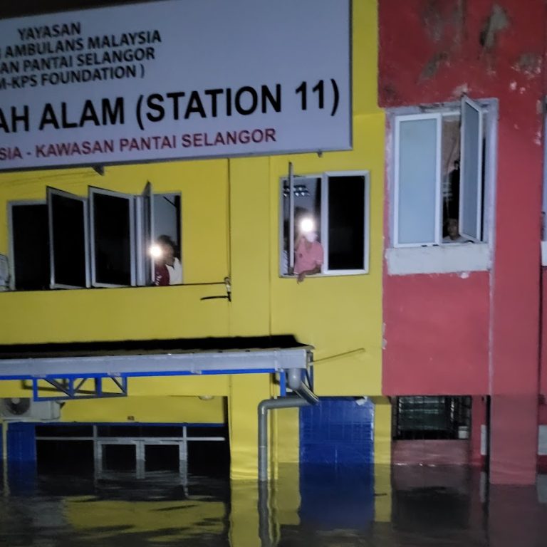 Shah Alam Dialysis Center Flooded