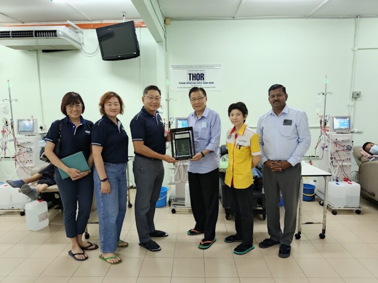 THOR donate Dialysis Machine